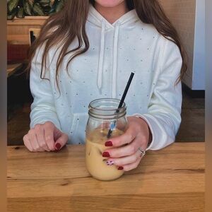 rhinestone-embellished hoodie